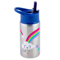 Stephen Joseph Stainless Steel Water Bottle - Rainbow