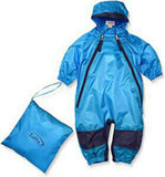 Size 18m: Muddy Buddy Tuffo Rain Suit NEW- Blue