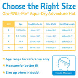 Size M (6-24m): Jan & Jul Cotton Adventure Hat - Dots