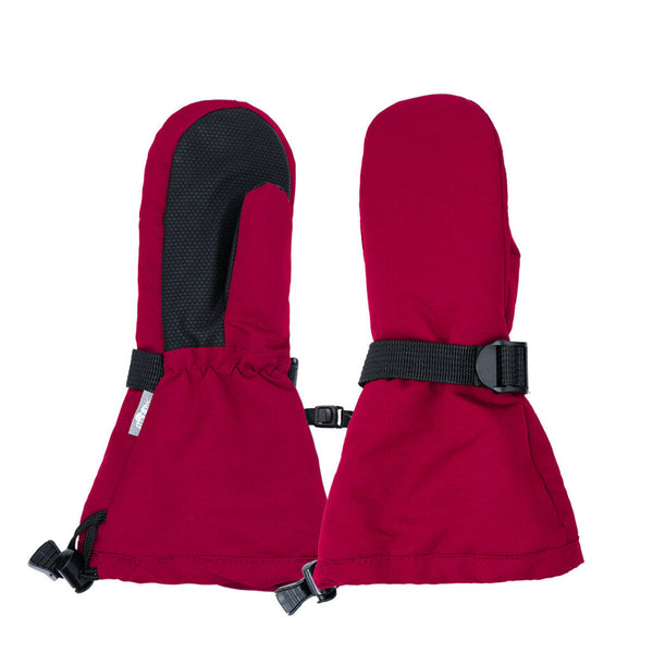 Size L (6-8): Jan & Jul Red Waterproof Mittens NEW