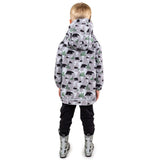 Size 5: Jan & Jul BEAR Cozy Dry Waterproof Fleece Lined Zip Up Raincoat NEW