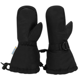 Size L (6-8): Jan & Jul BLACK Waterproof Mittens NEW