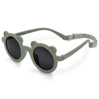 Size M (2-6Y): Jan & Jul BEAR Sunglasses - Crocodile Green