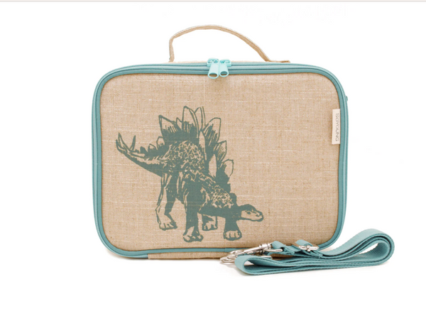 SoYoung GREEN STEGOSAURUS Lunch Box NEW