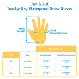 Size L(6-8): Jan & Jul WILDBERRY Waterproof GLOVES NEW