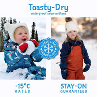 Size L (6-8): Jan & Jul BEAR Waterproof Mittens NEW