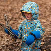 Size M(4-6): Jan & Jul BLUE Waterproof MIttens NEW