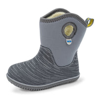 Size 3Y: Jan & Jul GREY Birch Toasty-Dry Lite Winter Rain Boots NEW