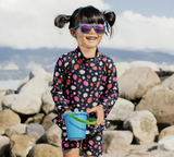 Size M (2-6y): Jan & Jul Urban Xplorer Sunglasses - Navy Aurora