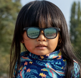 Size S (6m-2y): Jan & Jul Urban Xplorer Sunglasses - Black