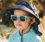 Size M (2-6Years): Jan & Jul Urban Xplorer Sunglasses - Sky Blue