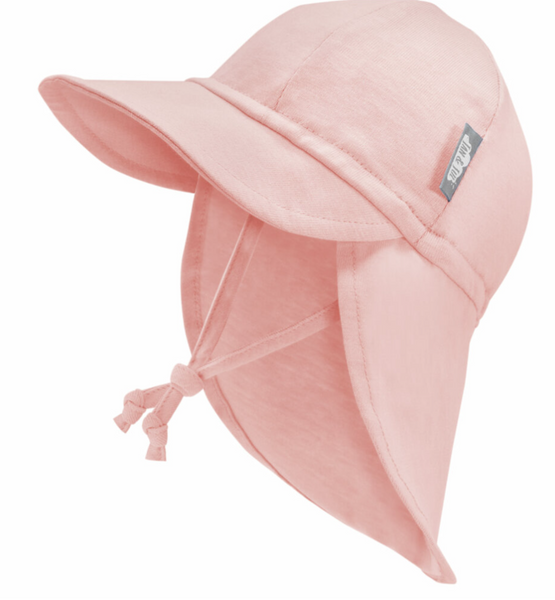 Size XS (0-3m): Jan & Jul Sun Soft Baby Cap - ROSE QUARTZ PINK