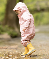 Size 10: Jan & Jul YELLOW Puddle Dry Loop Handle Rain Boots NEW