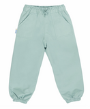 Size 4: Jan & Jul DUSTY MINT Puddle-Dry Rain Pants NEW