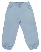 Size 5: Jan & Jul DUSTY BLUE Puddle-Dry Rain Pants NEW