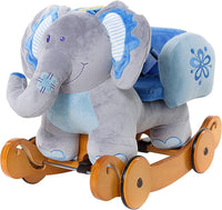 Labebe - Plush Elephant Rocker