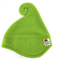 Size L (big Kid): Lofty Poppy Locally Made GREEN Fleece Hat - NEW