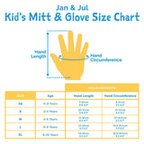 Size S (2-4): Jan & Jul MINTY FOREST Waterproof RAIN Mittens NEW