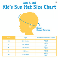 Size XL (5-12): Jan & Jul Cotton Adventure Hat - DOTS