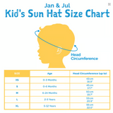Size XL (5-12): Jan & Jul Cotton Adventure Hat - DOTS