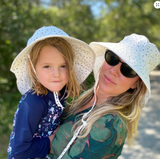 Size XL (5-12): Jan & Jul Cotton Adventure Hat - DOTS