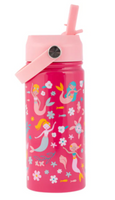 Stephen Joseph Insulated Stainless Steel Water Bottle with Handle - MERMAID- NEW