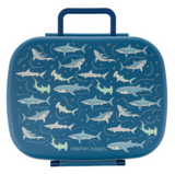 Stephen Joseph Bento Box w/Removable Tray - SHARK- NEW