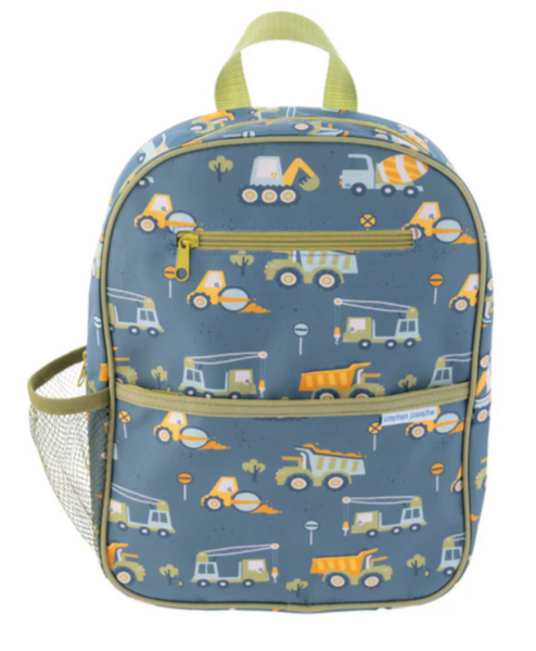 Stephen Joseph Junior Backpack - CONSTRUCTION - NEW