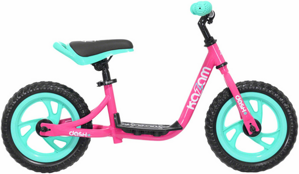 Kazam Dash 12" EVA Balance Bike- Pink/Blue