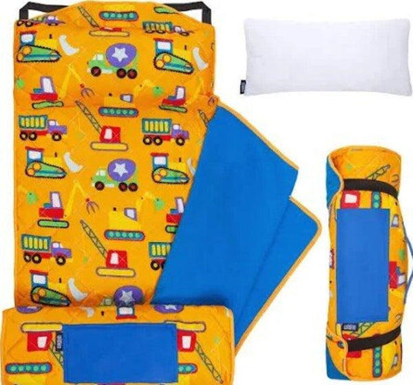 Wildkins Yellow/Colorful Vehicles Nap Mat
