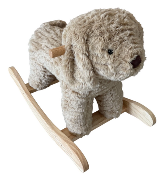Pottery Barn Labradoodle Plush Nursery Rocker (retails $199)
