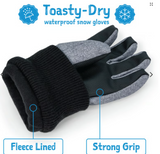 Size XL(8-10): Jan & Jul DUSTY PINK Waterproof GLOVES NEW