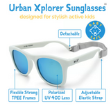 Size M (2-6Years): Jan & Jul Urban Xplorer Sunglasses - DUSTY PURPLE AURORA