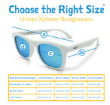 Size L (6Y+): Jan & Jul Urban Xplorer Sunglasses - NAVY AURORA