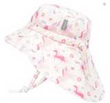 Size M (6-24): Jan & Jul Aqua Dry Adventure Hat - UNICORN