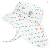 Size M (6-24): Jan & Jul Cotton Adventure Hat- DACHSHUND