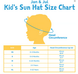 Size XL (5-12 years): Jan & Jul Aqua Dry Adventure Hat - MANTA RAY