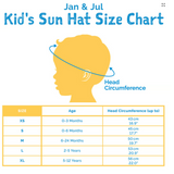 Size S (0-6m): Jan & Jul Cotton Xplorer Hat - LITTLE DIGGERS