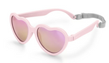 Size M (2-6Y): Jan & Jul HEART Sunglasses -SOFT PINK HEART