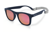 Size S (6m-2y): Jan & Jul Urban Xplorer Sunglasses - DARK NAVY AURORA