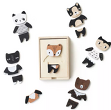 Wee Gallery Mix & Match Animal Tiles Puzzle