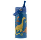 Stephen Joseph Insulated Stainless Steel Water Bottle with Handle - DINO- NEW