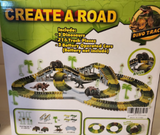 Create-A-Road Dino Tracks w/DIno & Cars