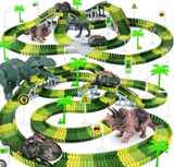 Create-A-Road Dino Tracks w/DIno & Cars