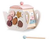 Moulin Roty Wooden Activity Teapot Shape Sorter