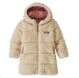 Size 6-12m: Patagonia Baby Recycled Hi Loft Fleece and DOWN Parka Coat