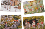 Tomtebobarnen Forest Elves 4x12pc Puzzle
