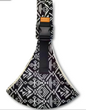 Size OS: Baby Sling Carrier - Black & White Adjustable