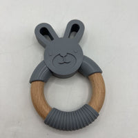 Swan Rocker Rabbit Baby Teether Ring NEW