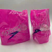 Size 2-12Y: 33-110lbs Speedo Pink Arm Floaties